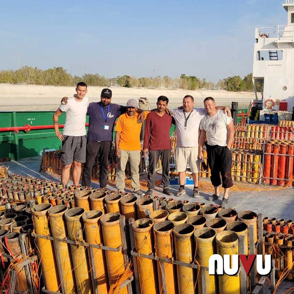 A Nuvu csapata Abu Dhabiban